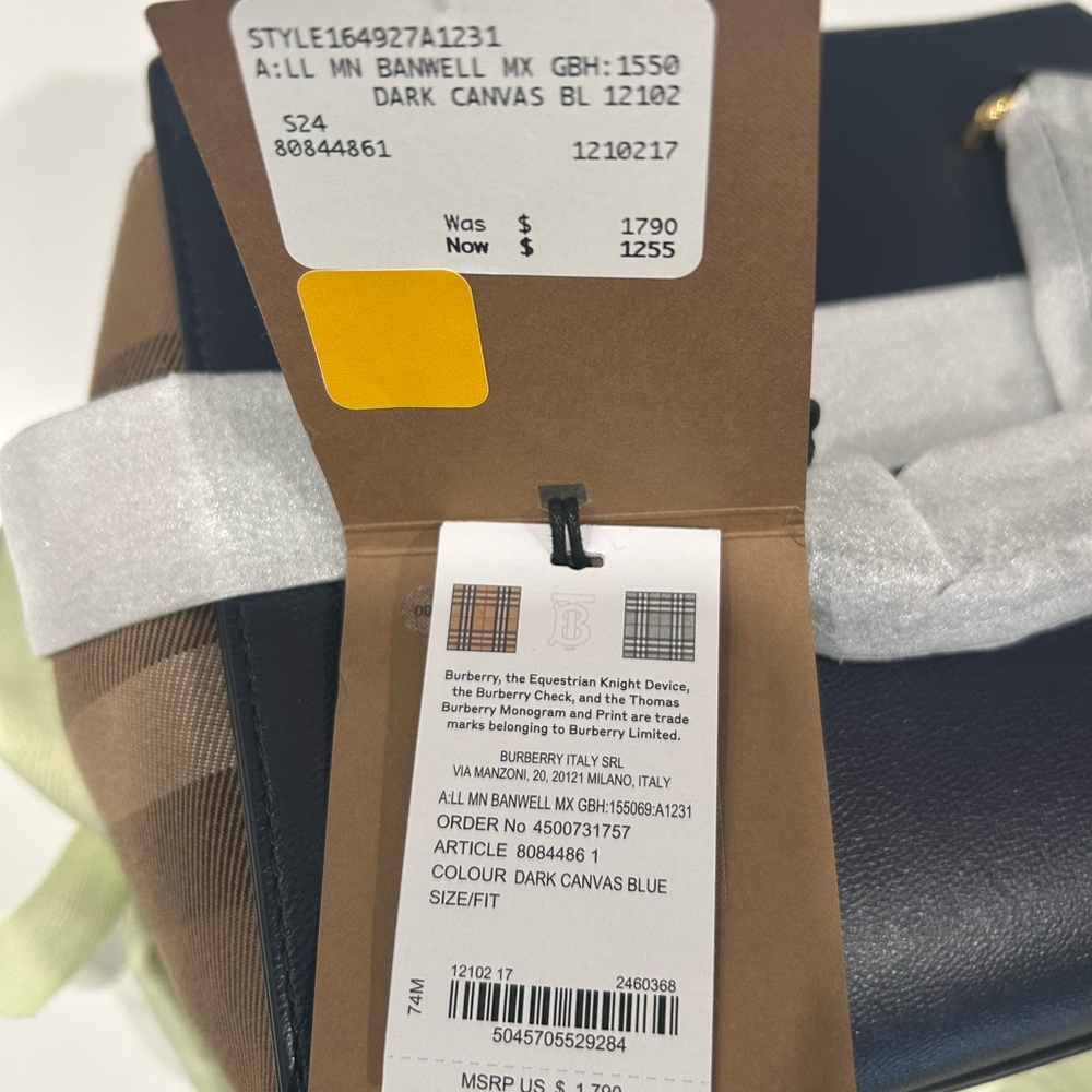 Burberry Black and Tan Crossbody Bag - Picture 5 of 6